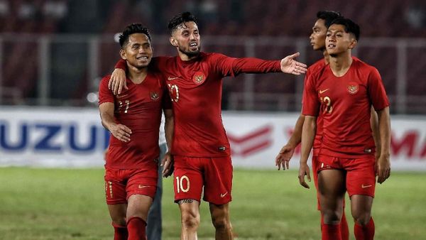 Selebrasi Kemenangan Indonesia atas Timor Leste