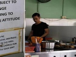 Pengunjung yang Kasar dan Tak Sopan di Restoran Ini Akan Dikenai Denda