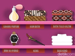 Jam Tangan Mewah hingga Keris Sitaan KPK Dilelang Online