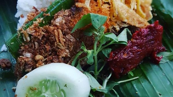 Lapar Berat? Yuk, Sarapan Nasi Langgi, Ramesan Nasi Plus Aneka Lauk