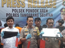 Komplotan Pencuri Kotak Amal hingga Toa Masjid di Tangsel Ditangkap