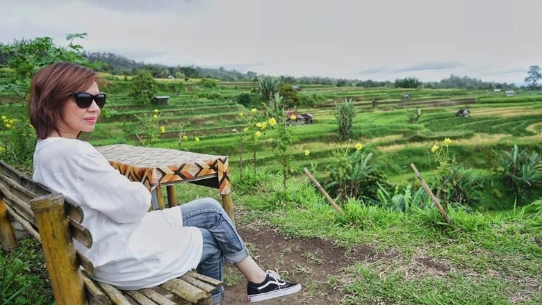 Najwa Shihab di Nagari Pariangan (najwashihab/Instagram)