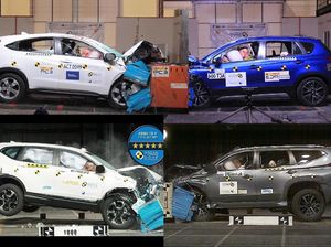Penampakan Crash Test Mobil-mobil SUV di Indonesia