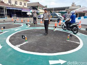 Intip Materi Ujian Praktik SIM C, Latihan Dulu Biar Langsung Lulus!