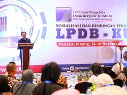 Kucurkan Bunga Ringan, LPDB Ajak KUMKM Babel Kembangkan Usaha