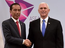 Bertemu Wakil Presiden AS, Jokowi Bahas Kerja Sama di Tiga Bidang
