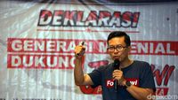 Dukungan Generasi Milenial untuk Jokowi-Maruf