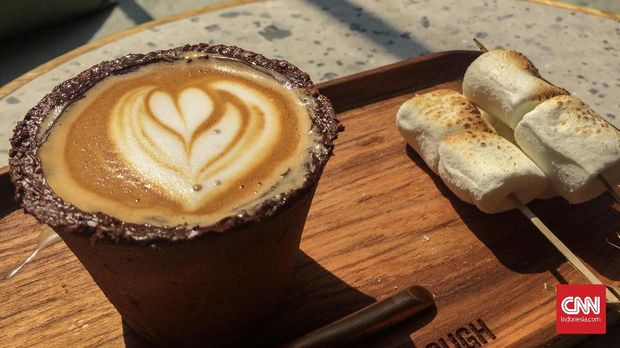 Sajian menu JD Cookie Cup di Joe & Dough, Plaza Indonesia, Jakarta.