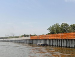 Cegah Rob, Tanggul Pantai Marunda Ditargetkan Selesai Akhir 2018