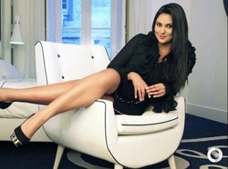 Model asal Brasil, Jordana Jardel, disebut-sebut jadi pacara pertama Ronaldo kalangan selebriti. Keduanya menjalin hubungan pada 2003. (Istimewa)