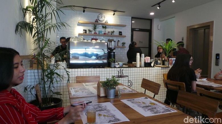 Casa Kopi, coffee shop di dalam Hotel Casa Living Senayan (Wahyu/detikTravel)