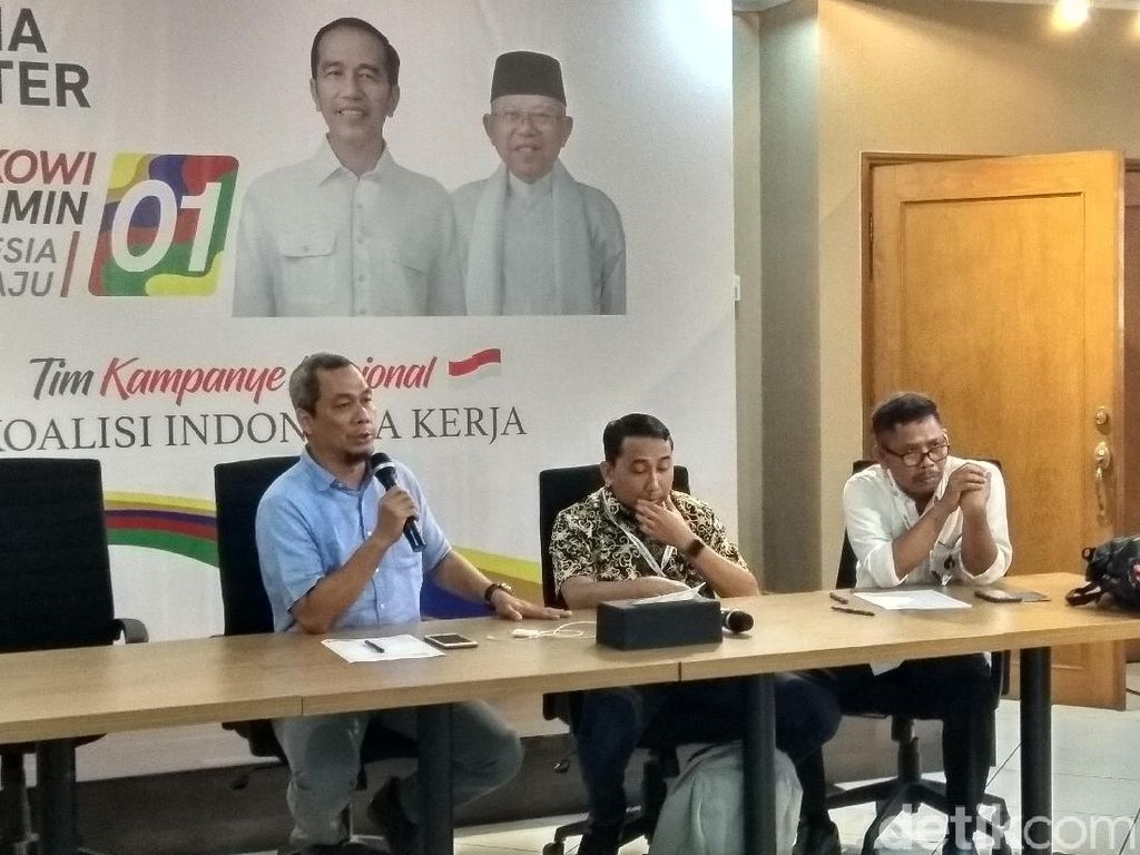 Anggap Jumlah DPT 2019 Stagnan, Tim Jokowi Minta Penjelasan KPU
