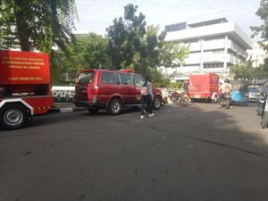 Imbas Kebakaran, Jalur di Belakang Kementerian Pertahanan Steril Imbas Kebakaran, Jalur di Belakang Kementerian Pertahanan Steril