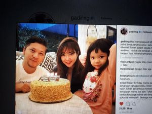 Sebelum Gugat Cerai, Gisel Masih Rayakan Ultah Bareng Gading