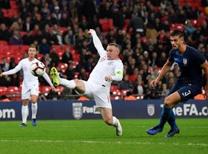 Hasil Uji Coba: Inggris Menang di Laga Terakhir Rooney