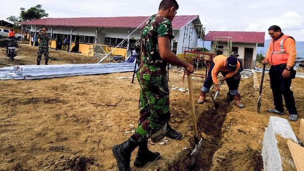 Pembangunan Sekolah untuk Korban Gempa Palu