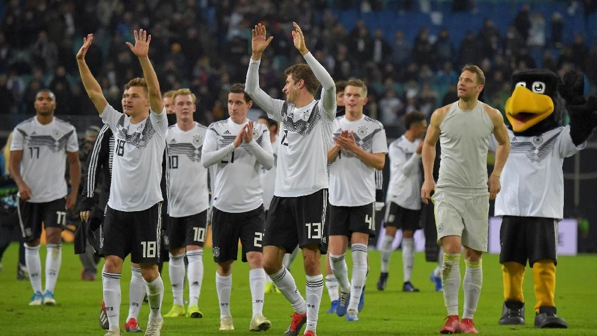 Manuel Neuer ingin Jerman kalahkan Belanda di UEFA Nations League (Matthias Rietschel/REUTERS)