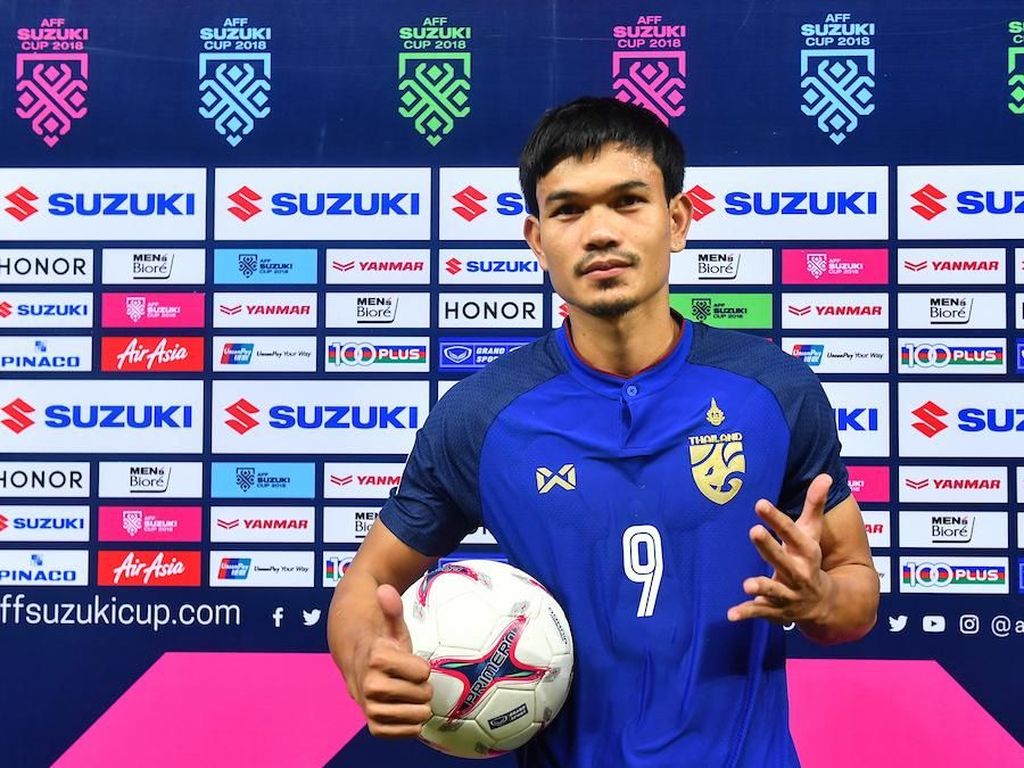 Thailand Vs Indonesia, Topskorer Piala AFF Ini Dibayangi Cedera Thailand Vs Indonesia, Topskorer Piala AFF Ini Dibayangi Cedera