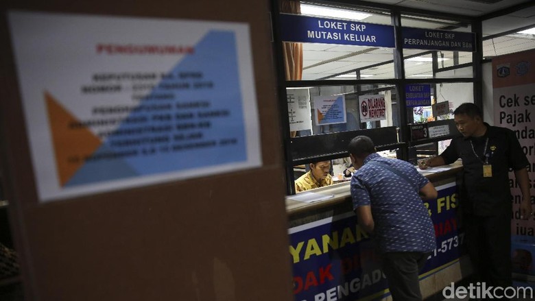 Pajak Kendaraan Foto: Agung Pambudhy