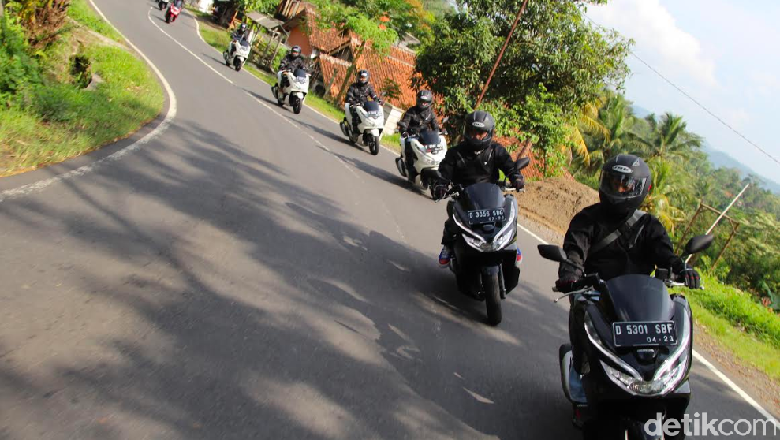 Touring menuju Honda Bikers Day Foto: Dok. Honda