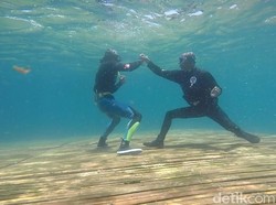 Seribu Pendekar Gelar Silat On The Sea di Banyuwangi