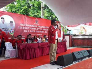 Djarot Minta Caleg PDIP Tidak Rebutan Lahan Suara di Dapil