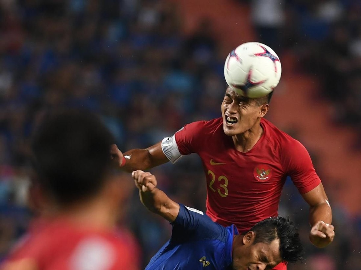 Indonesia dikalahkan Thailand dengan skor 2-4 (Akbar Nugroho Gumay/ANTARA FOTO)