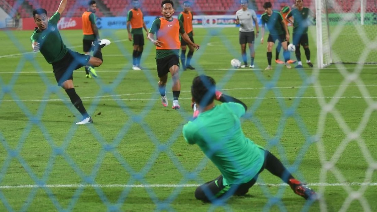 Susunan pemain Indonesia vs Thailand di Piala AFF 2018 (Akbar Nugroho Gumay/ANTARA FOTO)