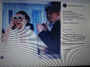Unggah Tertawa Manja, Syahrini Diserbu Komentar soal Reino Barack