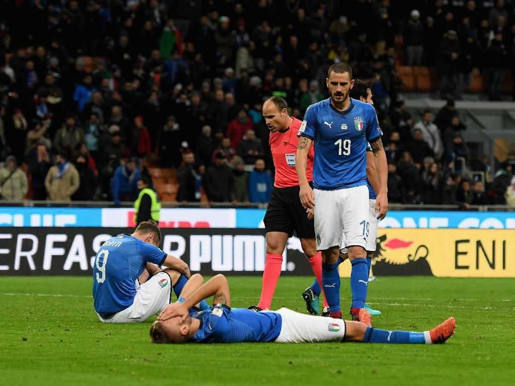 Bonucci Takkan Bisa Lupakan Kegagalan Italia ke Piala Dunia 2018 Bonucci Takkan Bisa Lupakan Kegagalan Italia ke Piala Dunia 2018