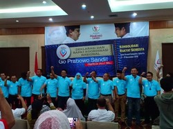 Relawan GPS Deklarasi Dukungan ke Prabowo-Sandi