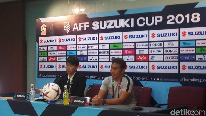 Soal peluang lolos Indonesia di Piala AFF 2018, Bima Sakti nothing to lose (Foto: detikSport/Yanu Arifin) Soal peluang lolos Indonesia di Piala AFF 2018, Bima Sakti nothing to lose (Foto: detikSport/Yanu Arifin)