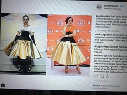 Pakai Dress Sama dengan Agnez Mo, Zaskia Gotik Dihujat
