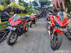Puluhan Honda CBR150R dan PCX Siap Panaskan Honda Bikers Day