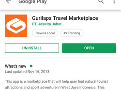 Kemudahan Wisatawan Bertualang di Jabar Lewat Aplikasi Gurilaps