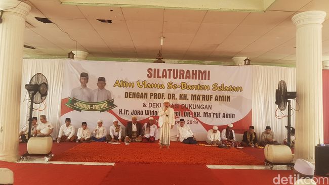Berita Didatangi Ulama Banten Selatan, Ma'ruf Amin Diminta Turunkan Harga BBM Jumat 19 April 2024