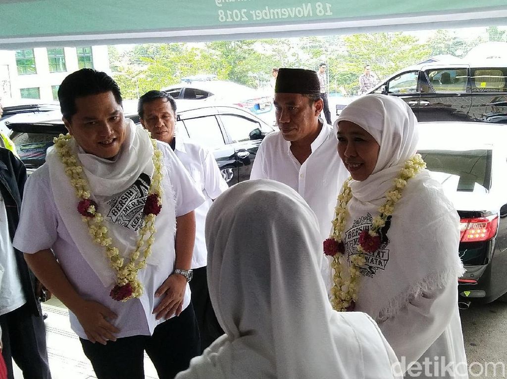 Ini Arahan Khofifah dan Erick Thohir Menangkan Jokowi di Jateng Ini Arahan Khofifah dan Erick Thohir Menangkan Jokowi di Jateng