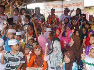 Cerita Pilu Anak-anak Korban Gempa Lombok, Tetap Semangat di Pengungsian