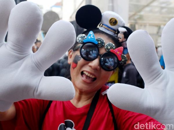 Ramainya Peringatan HUT ke-90 Mickey Mouse di Sarinah