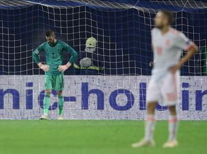 De Gea Dikritik, Timnas Spanyol Ikut Limbung