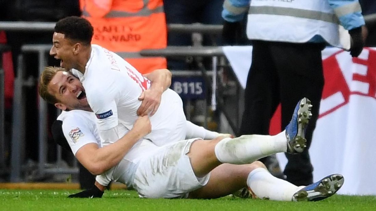 Inggris menang 2-1 atas Kroasia. (Foto: Laurence Griffiths/Getty Images)