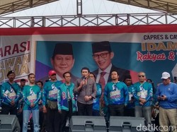 Rhoma Irama Ajak Fans di Semarang Pilih Prabowo-Sandi