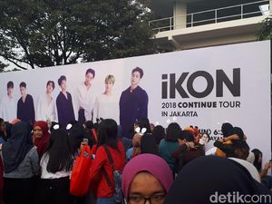 Tiket Sold Out, Antrean Konser iKON di Jakarta Sudah Mengular Sejak Pagi