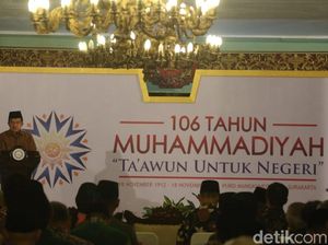 Di Depan Warga Muhammadiyah, JK Ungkap Pemicu Konflik Sosial