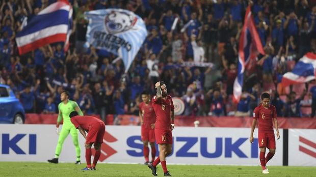 Timnas Indonesia tersingkir di Piala AFF 2018.