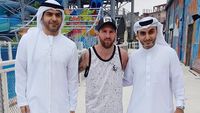 Foto: Tempat Messi Basah-basahan di Dubai
