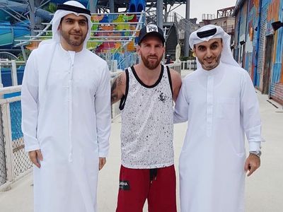 Foto: Tempat Messi Basah-basahan di Dubai