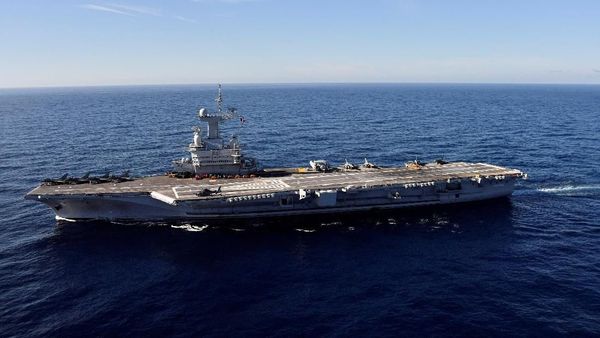 Aksi Kapal Induk Nuklir Prancis Setelah Direnovasi Rp 21 T