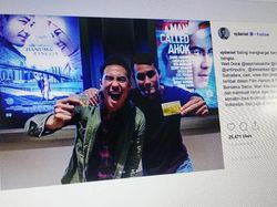 Salam Damai, Bintang Film Ahok-Hanum Rangga Saling Dukung