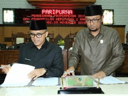 Raperda APBD 2019 Disetujui, Ini Besaran Belanja Daerah Banyuwangi